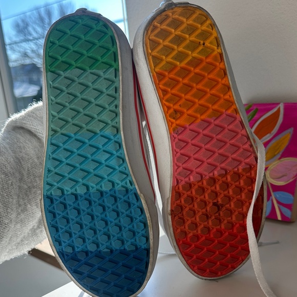 Vans - Hedley & Bennett White High-Tops - Picture 4 of 4